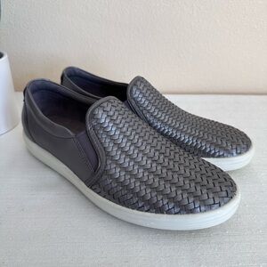 ECCO Gravity Metallic Soft 7 Woven Slip On Casual Sneakers Womens EU41 US10-10.5
